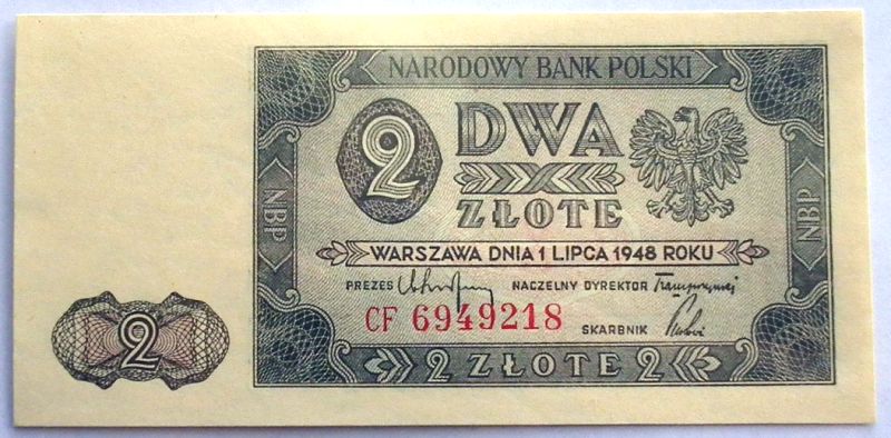 2 zł 1948 ser. BR st. I-