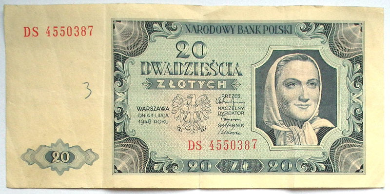 20 zł 1948 ser DS