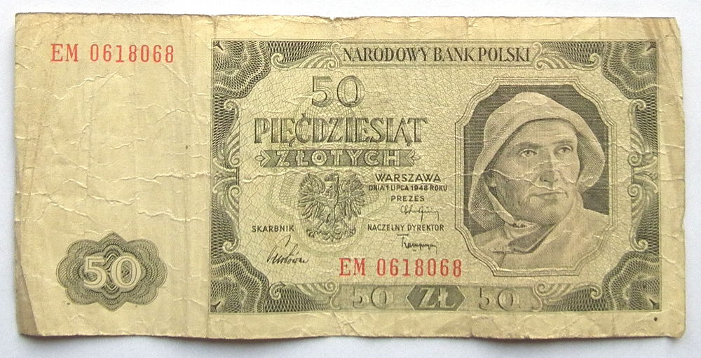 50 zł 1948 ser. EM
