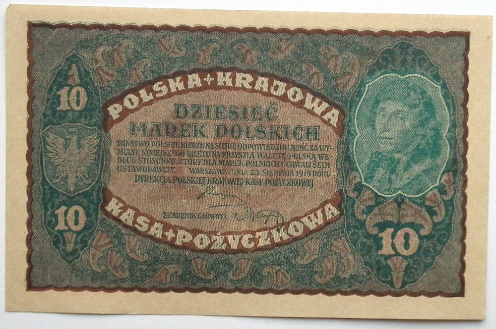 10 mkp 1919 II ser. AD