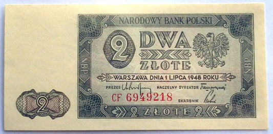 2 zł 1948 ser. BR st. I-