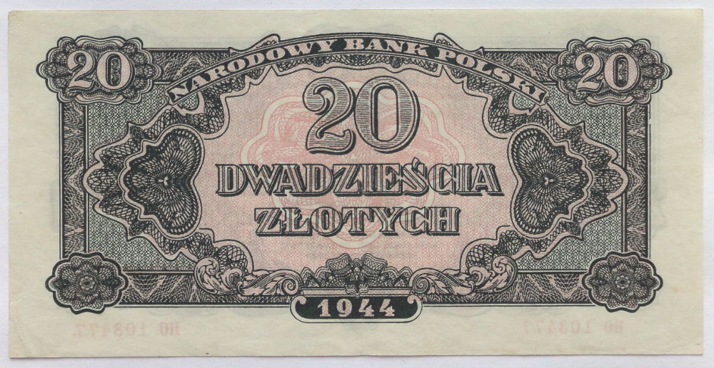 20 zł 1944 ser. HO