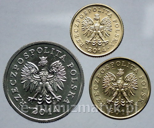 Zestaw 1,03 zł z 2014 r