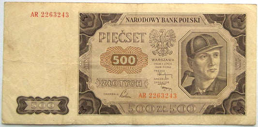 500 zł 1948 **
